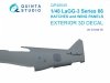 Quinta Studio QP48045 LaGG-3 Series 66 Hatches and Wing Covers (Zvezda) 1/48